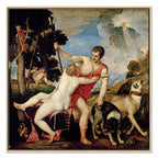 Venus and Adonis Classic Canvas Print