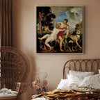 Venus and Adonis Classic Canvas Print