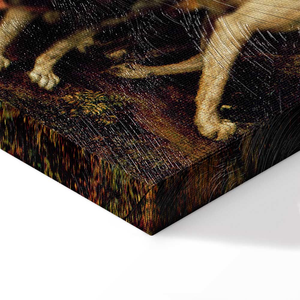 Venus and Adonis Classic Canvas Print