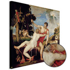 Venus and Adonis Classic Canvas Print