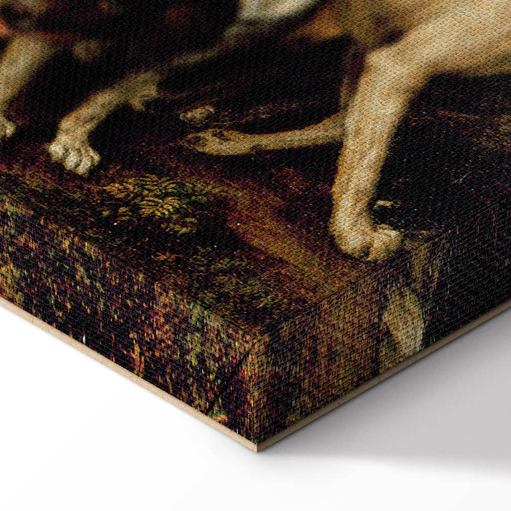 Venus and Adonis Classic Canvas Print