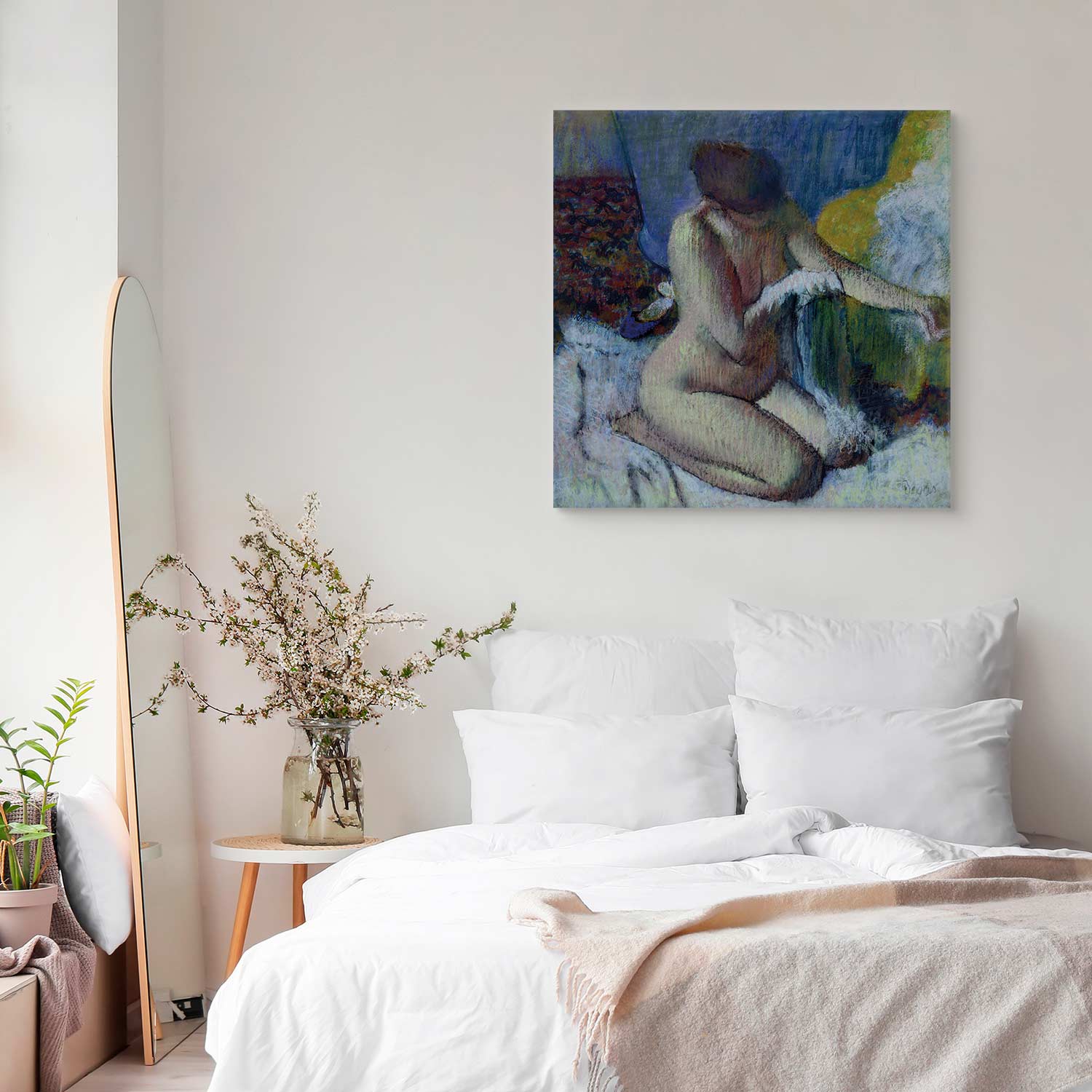 Degas After the Bath Classic Canvas Print