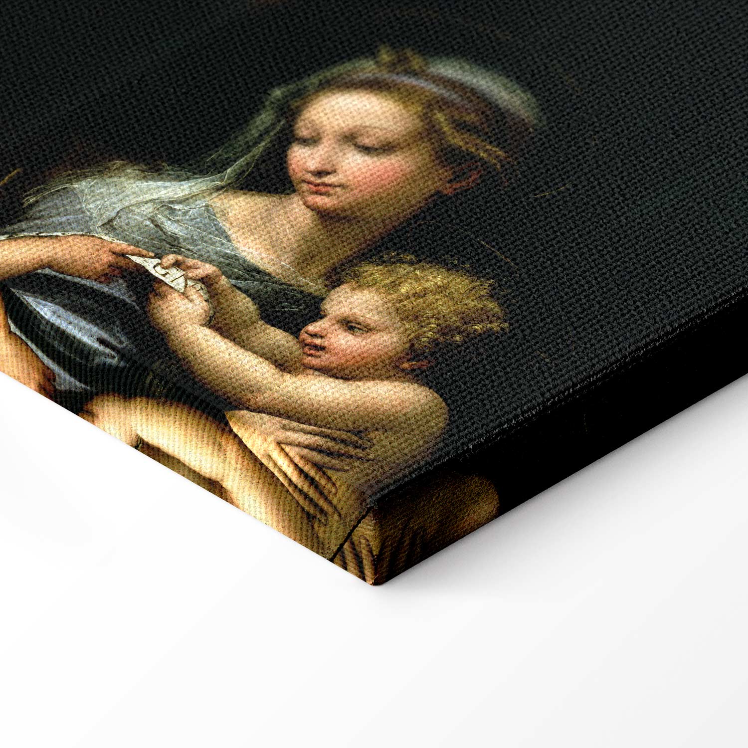 Virgin and Child Classic Canvas Print