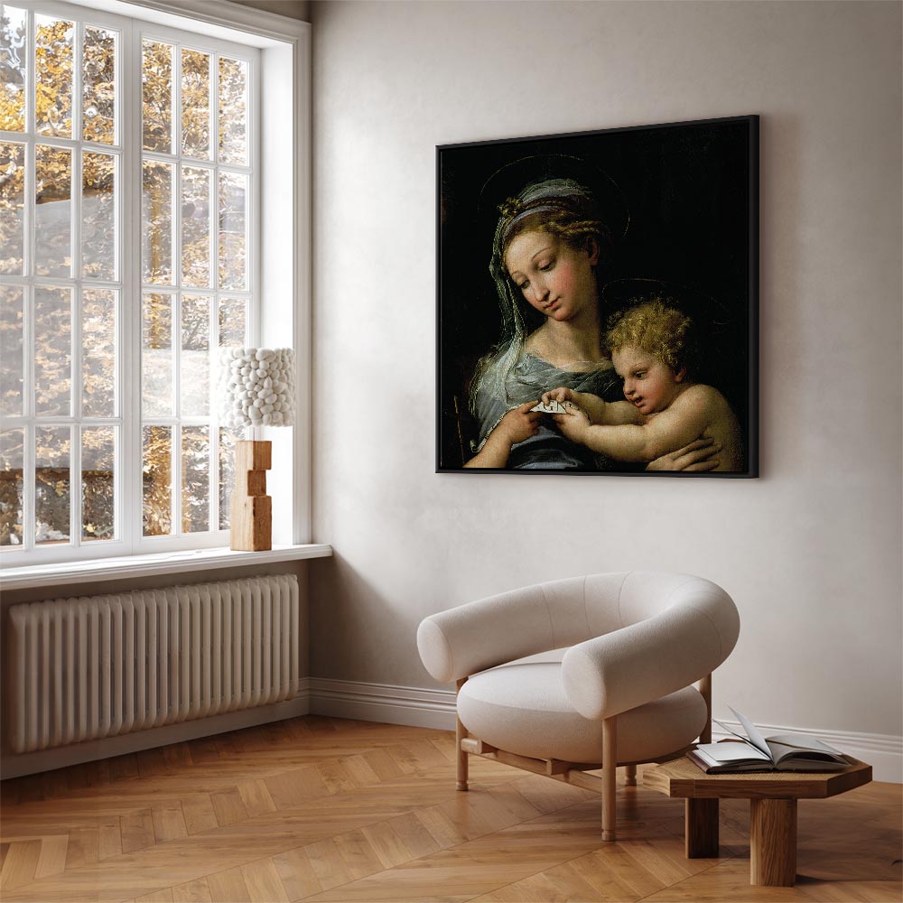 Virgin and Child Classic Canvas Print