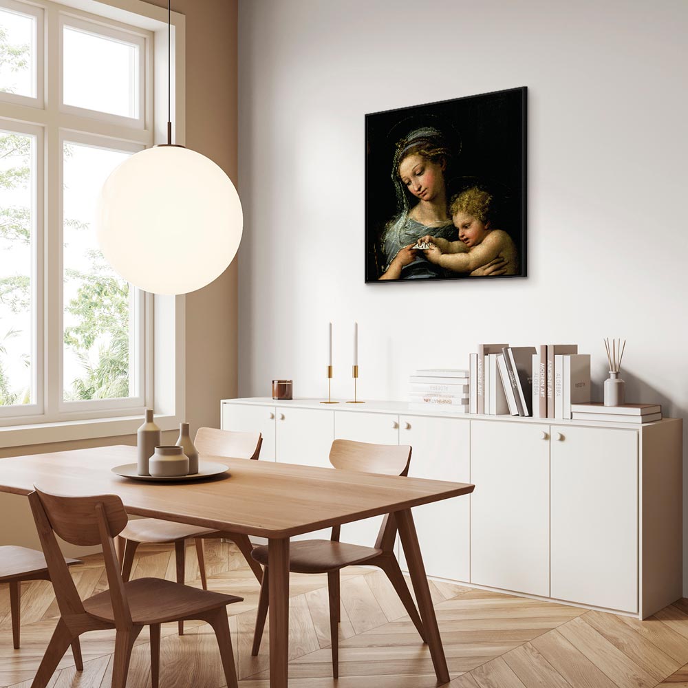 Virgin and Child Classic Canvas Print