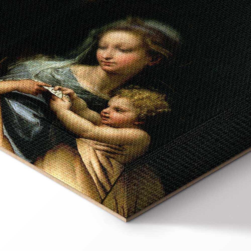 Virgin and Child Classic Canvas Print
