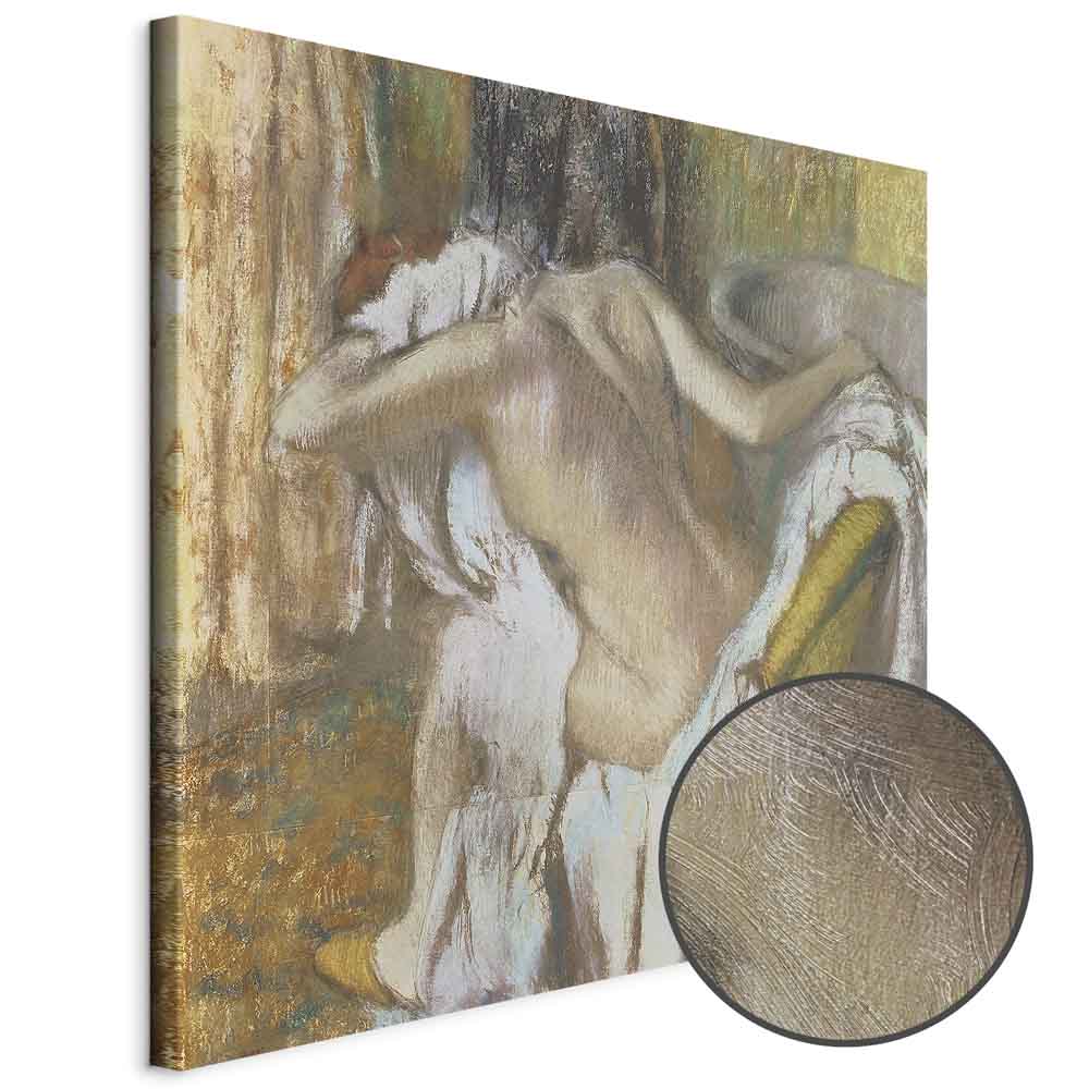 Degas Woman Drying Herself Classic Canvas Print