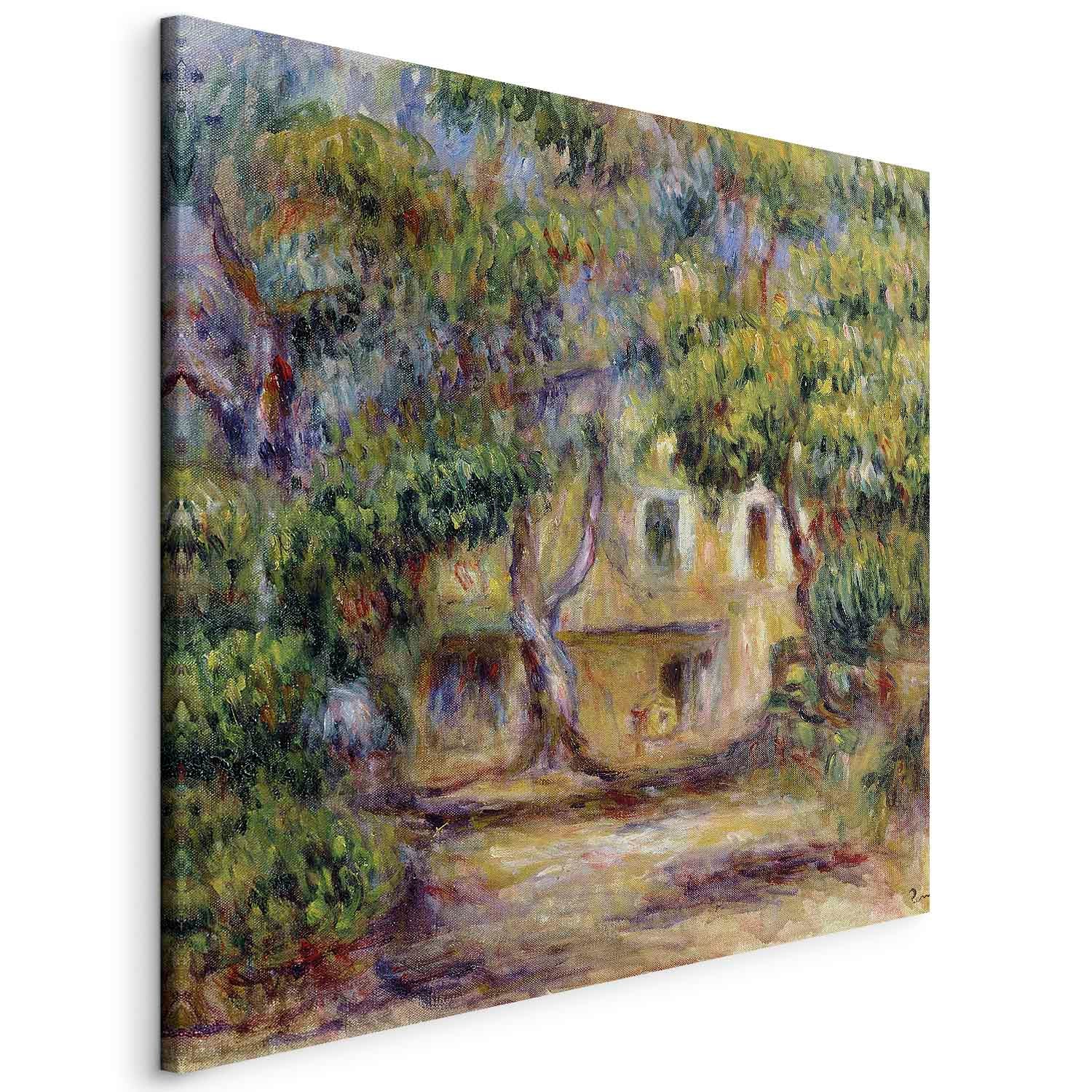 Renoir Les Collettes Farm Landscape Canvas Print
