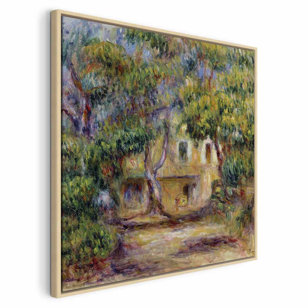 Renoir Les Collettes Farm Landscape Canvas Print