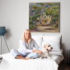 Renoir Les Collettes Farm Landscape Canvas Print