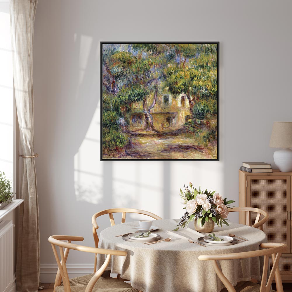 Renoir Les Collettes Farm Landscape Canvas Print