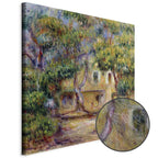 Renoir Les Collettes Farm Landscape Canvas Print