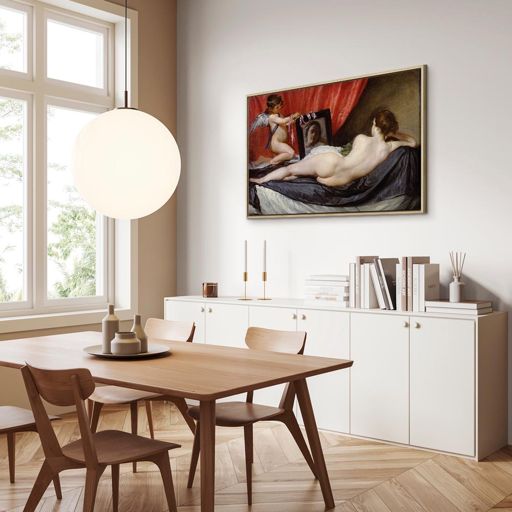 Canvas Print The Rokeby Venus by VelÃ¡zquez