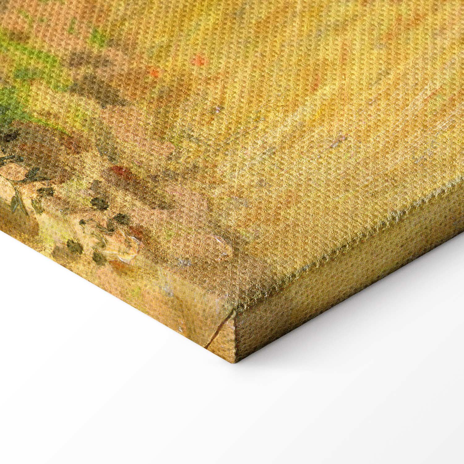 Argenteuil Grain Fields Landscape Canvas Print