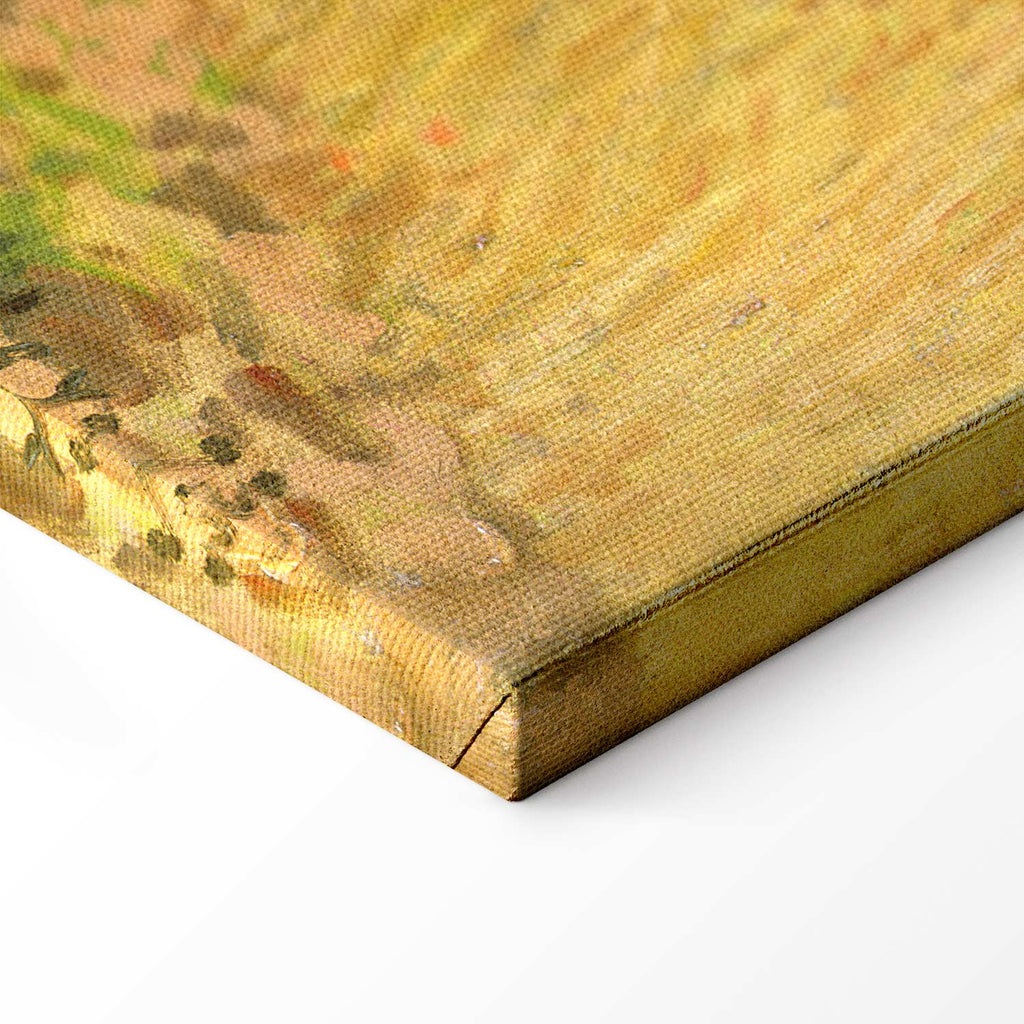 Argenteuil Grain Fields Landscape Canvas Print