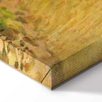 Argenteuil Grain Fields Landscape Canvas Print