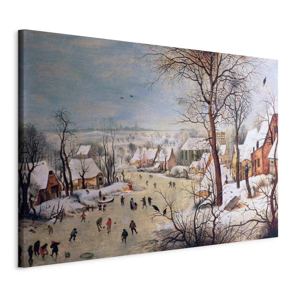 Canvas Print Winter Landscape Reproduction