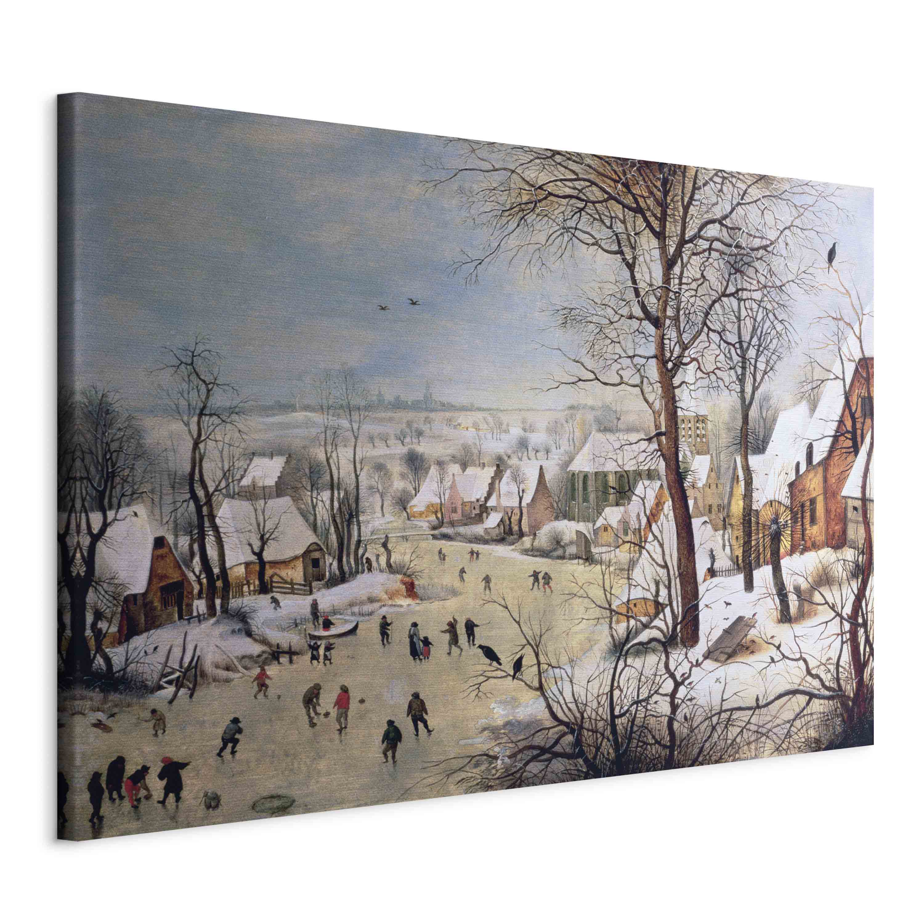 Canvas Print Winter Landscape Reproduction