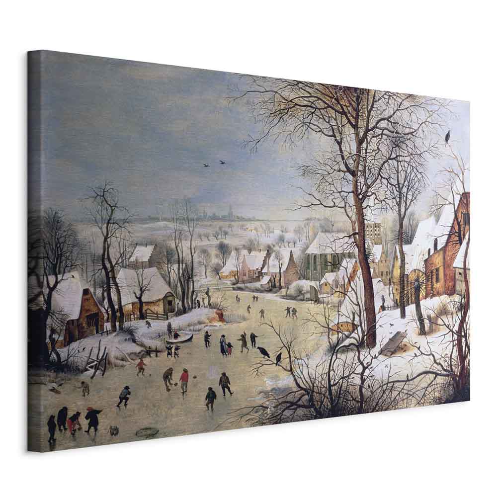 Canvas Print Winter Landscape Reproduction