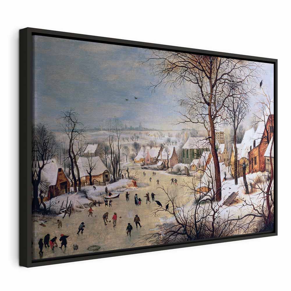 Canvas Print Winter Landscape Reproduction