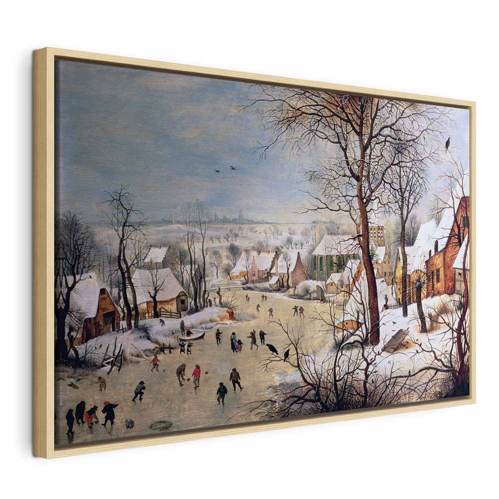 Canvas Print Winter Landscape Reproduction