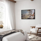 Canvas Print Winter Landscape Reproduction