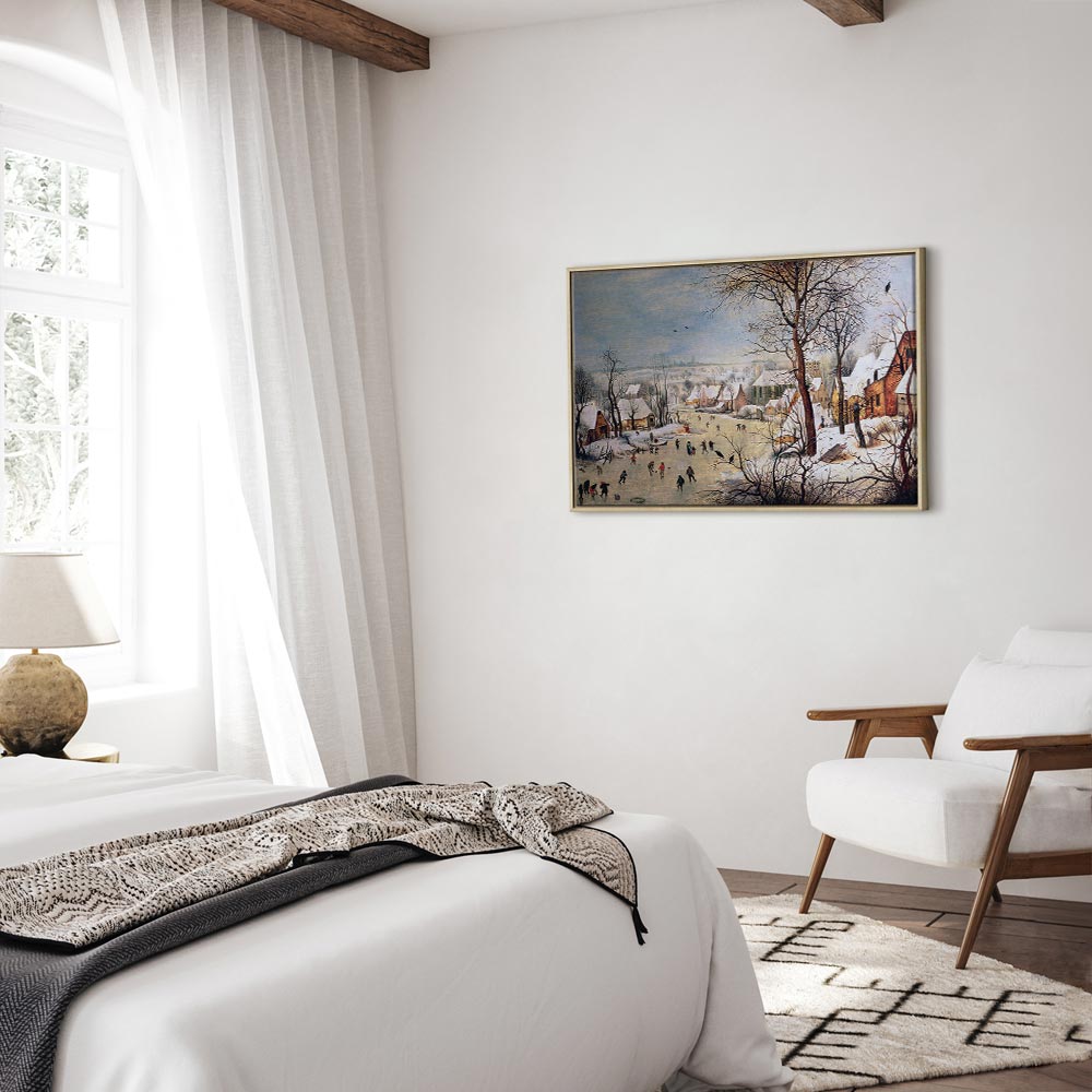 Canvas Print Winter Landscape Reproduction