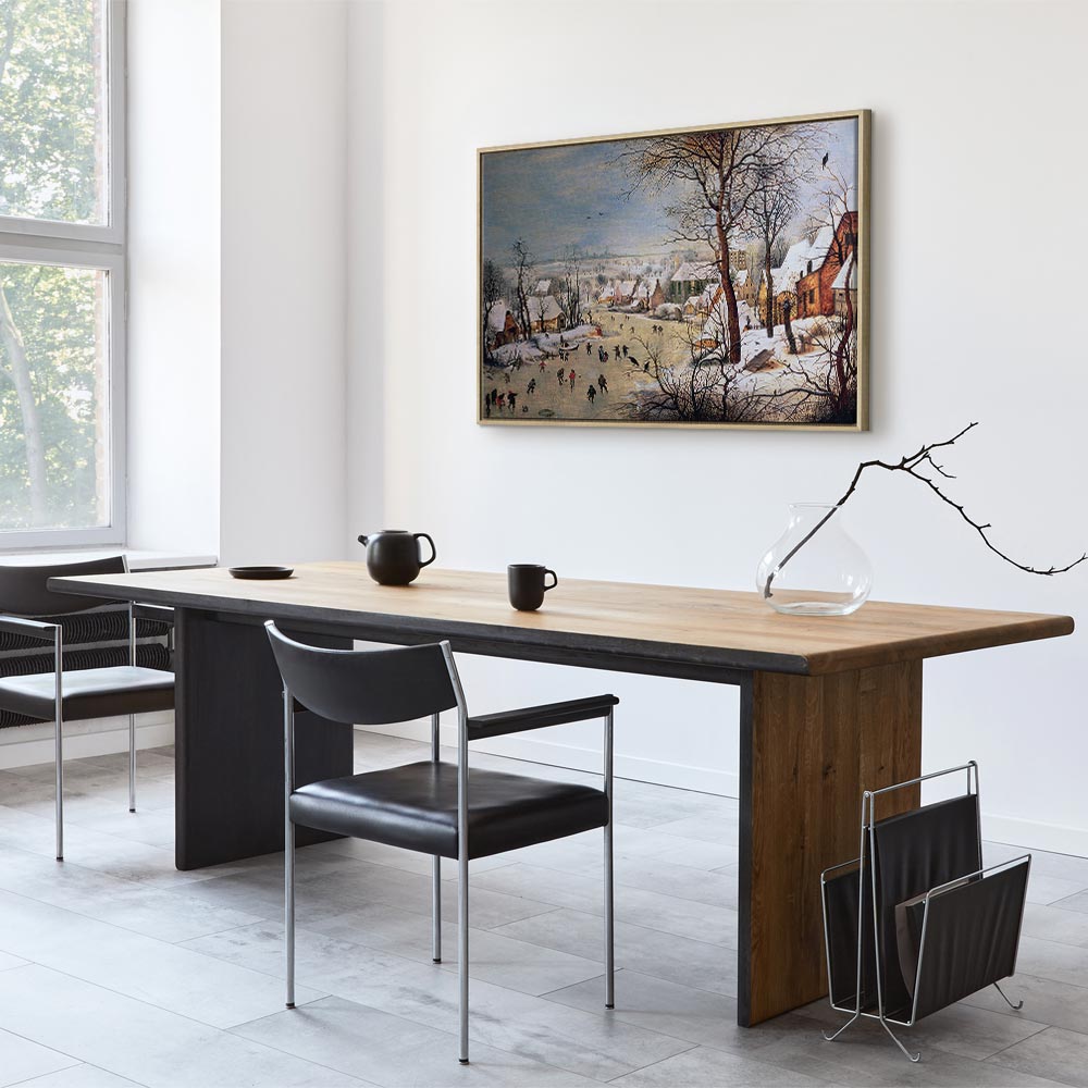 Canvas Print Winter Landscape Reproduction