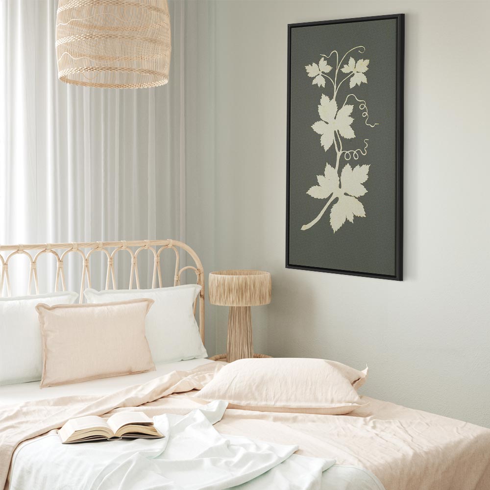 Leinwanddruck Hopfenpflanze