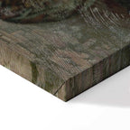 Hollyhocks Still Life Classic Canvas Print