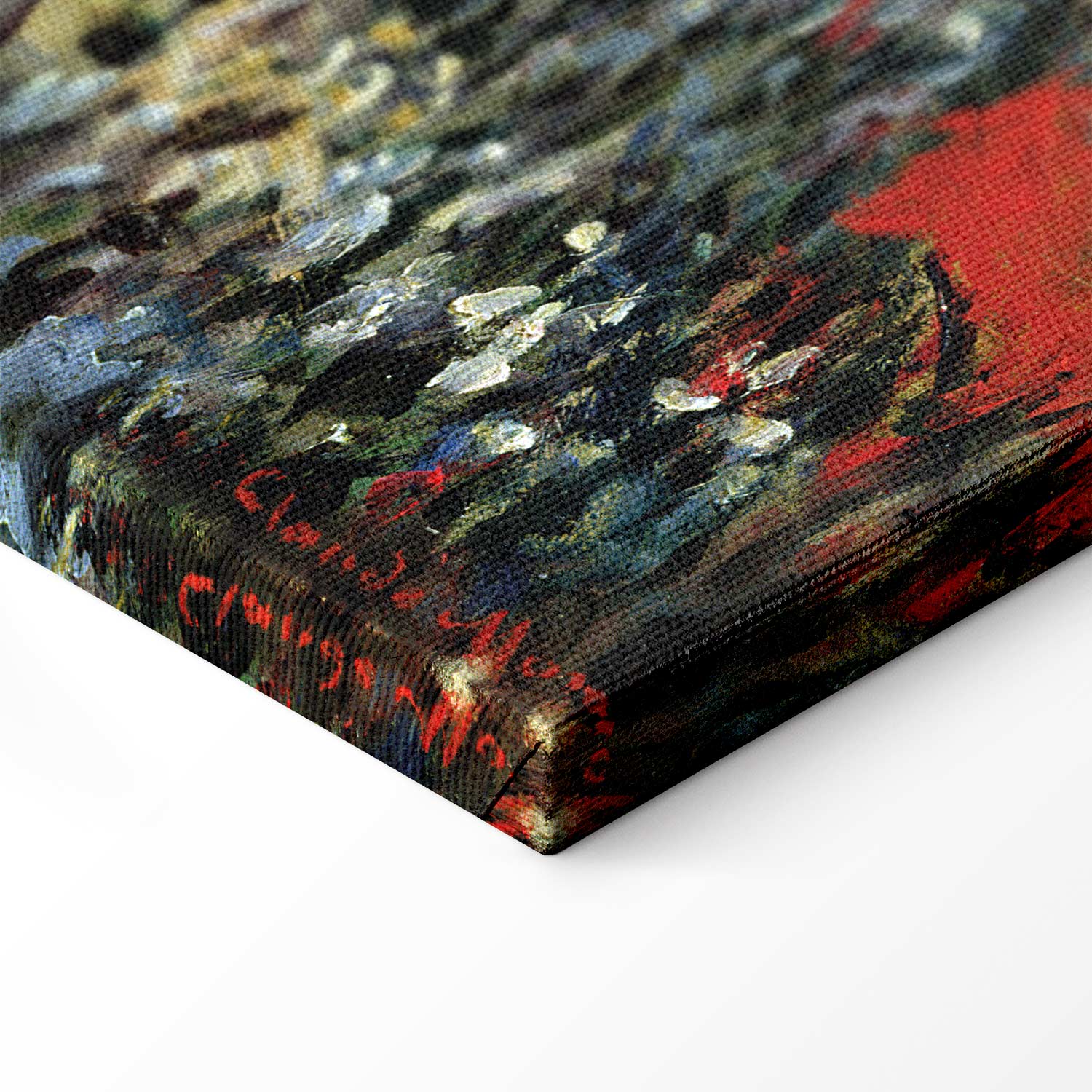 Paris Street Flags Classic Canvas Print