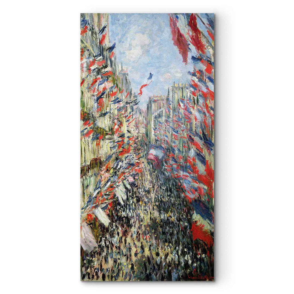 Paris Street Flags Classic Canvas Print
