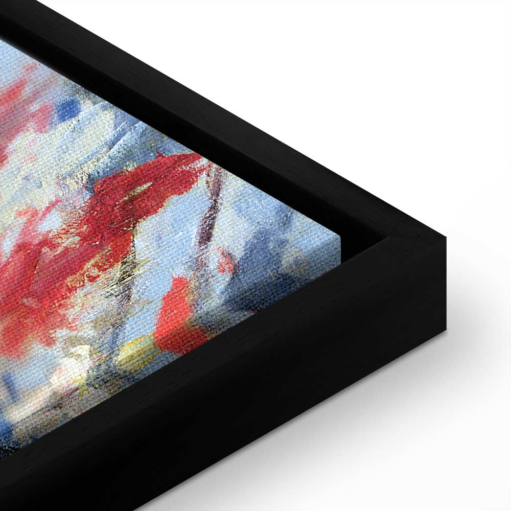 Canvas Print The Rue Montorgueil Paris Celebration (Claude Monet)