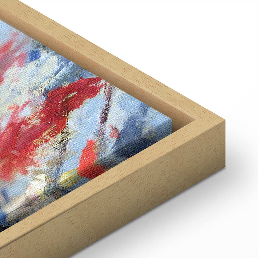 Canvas Print The Rue Montorgueil Paris Celebration (Claude Monet)