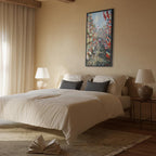 Canvas Print The Rue Montorgueil Paris Celebration (Claude Monet)