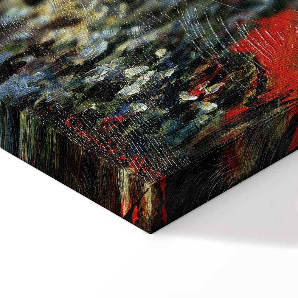 Paris Street Flags Classic Canvas Print