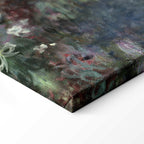 Monet Waterlilies Green Reflections Canvas Print