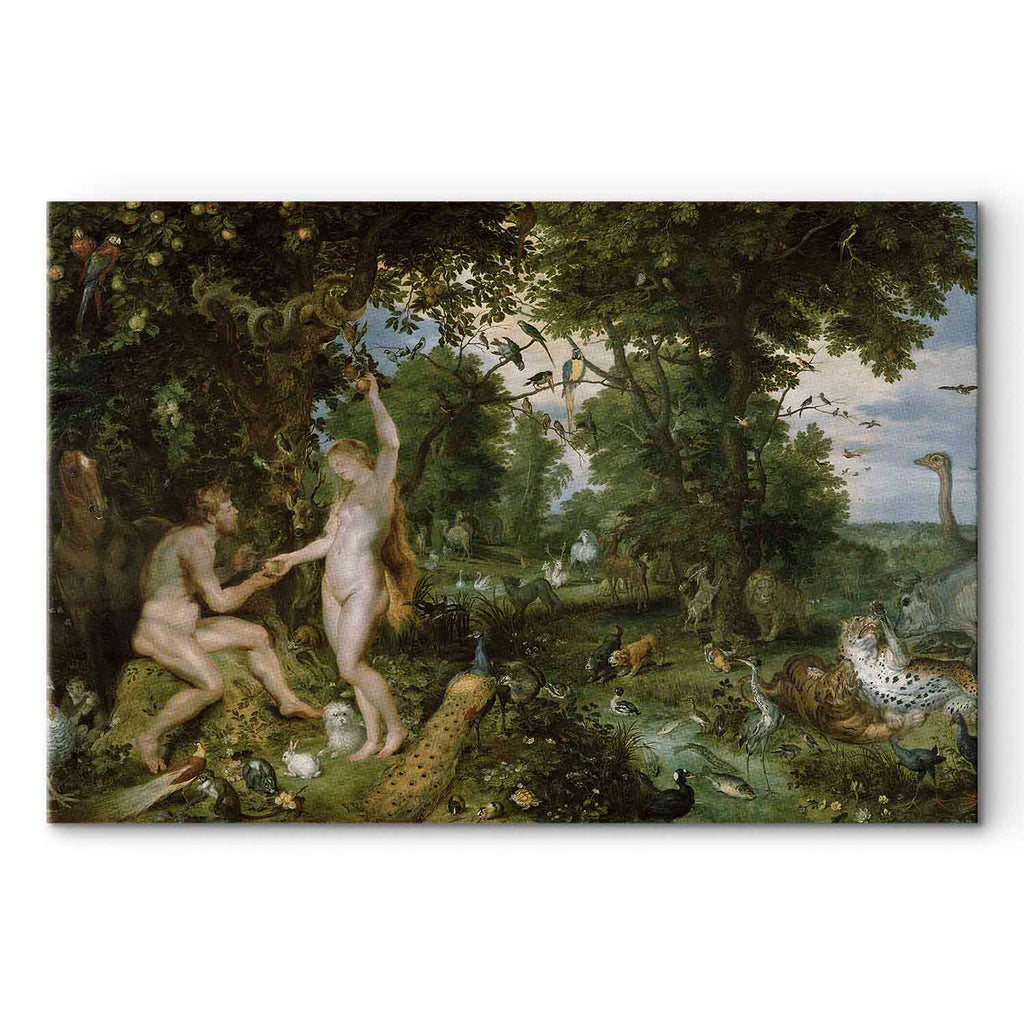 Garden of Eden Baroque Classic Canvas Print