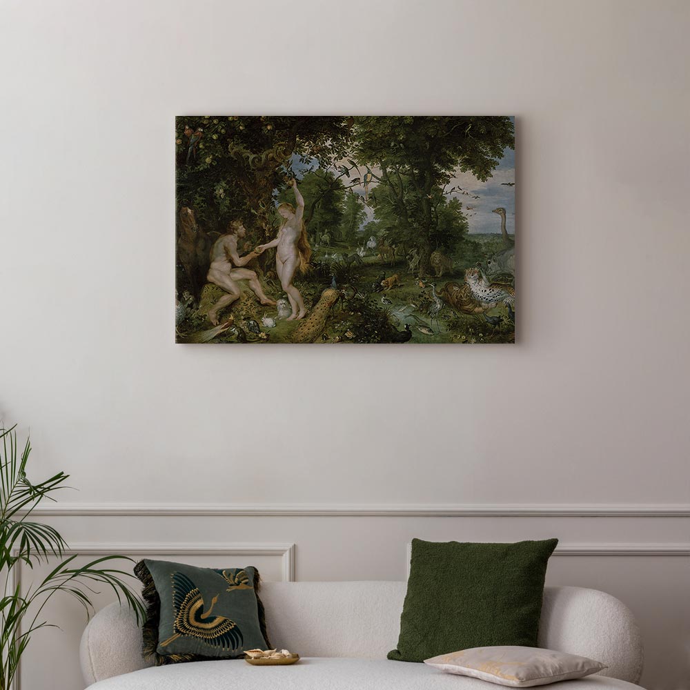 Canvas Print – The Garden of Eden (Rubens)