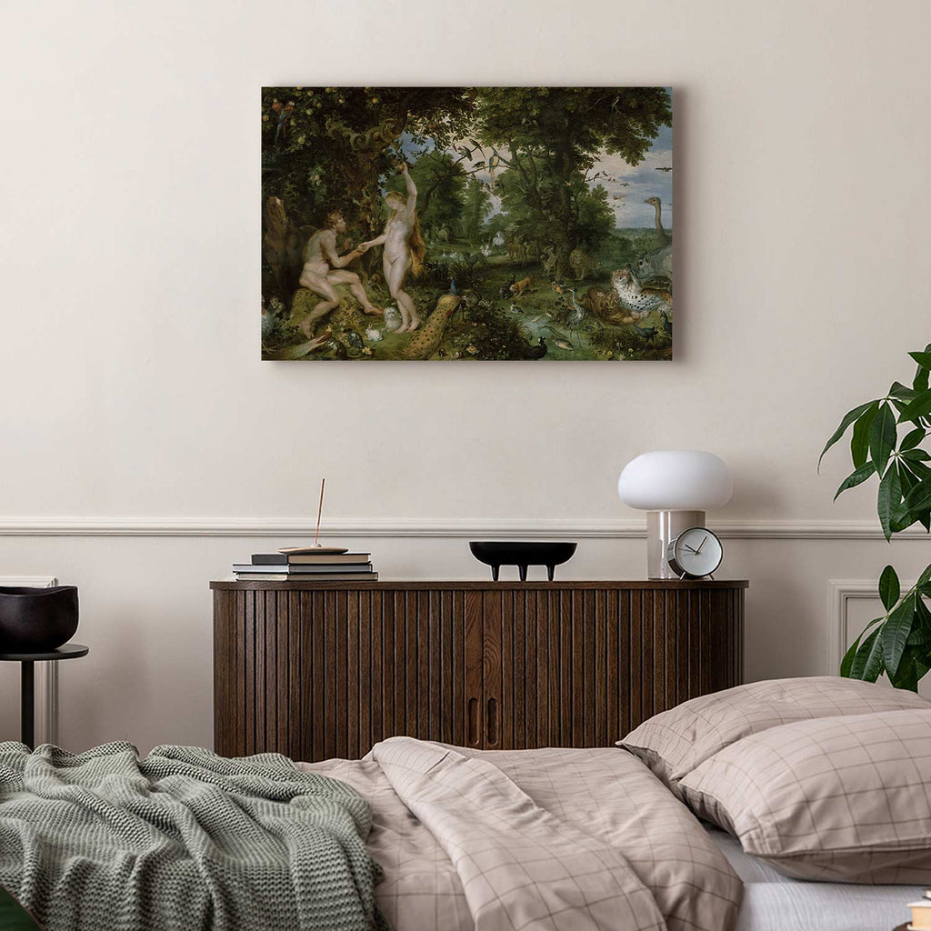 Garden of Eden Baroque Classic Canvas Print