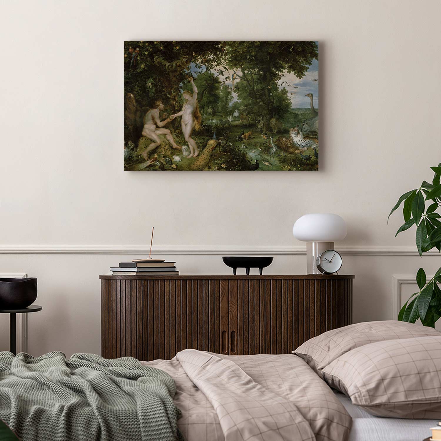 Garden of Eden Baroque Classic Canvas Print
