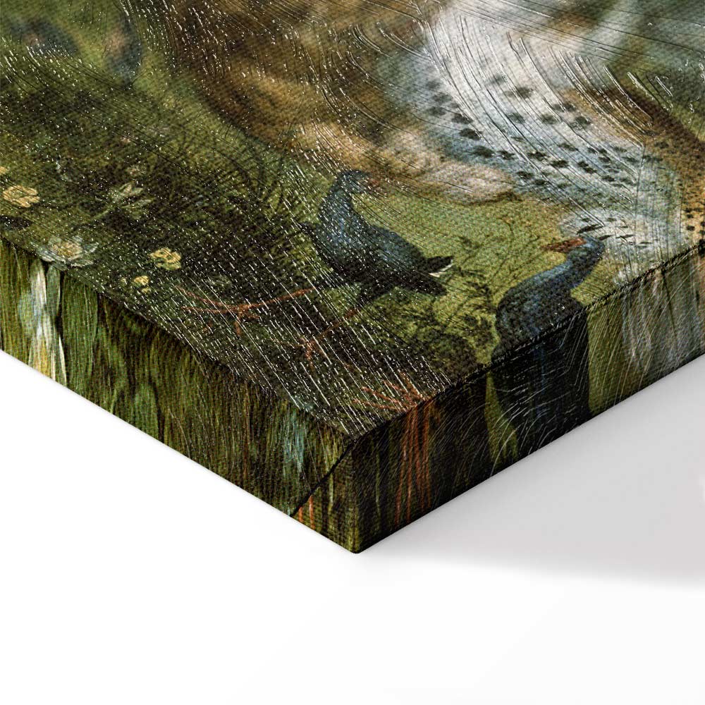 Garden of Eden Baroque Classic Canvas Print