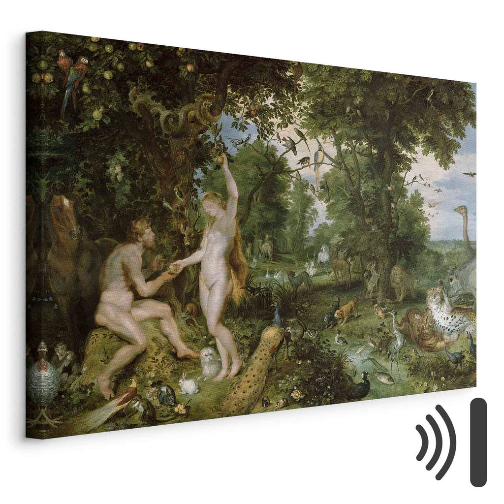 Garden of Eden Baroque Classic Canvas Print