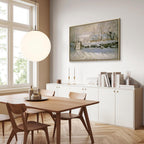 Canvas Print - The Ducal Palace Venice (Claude Monet)