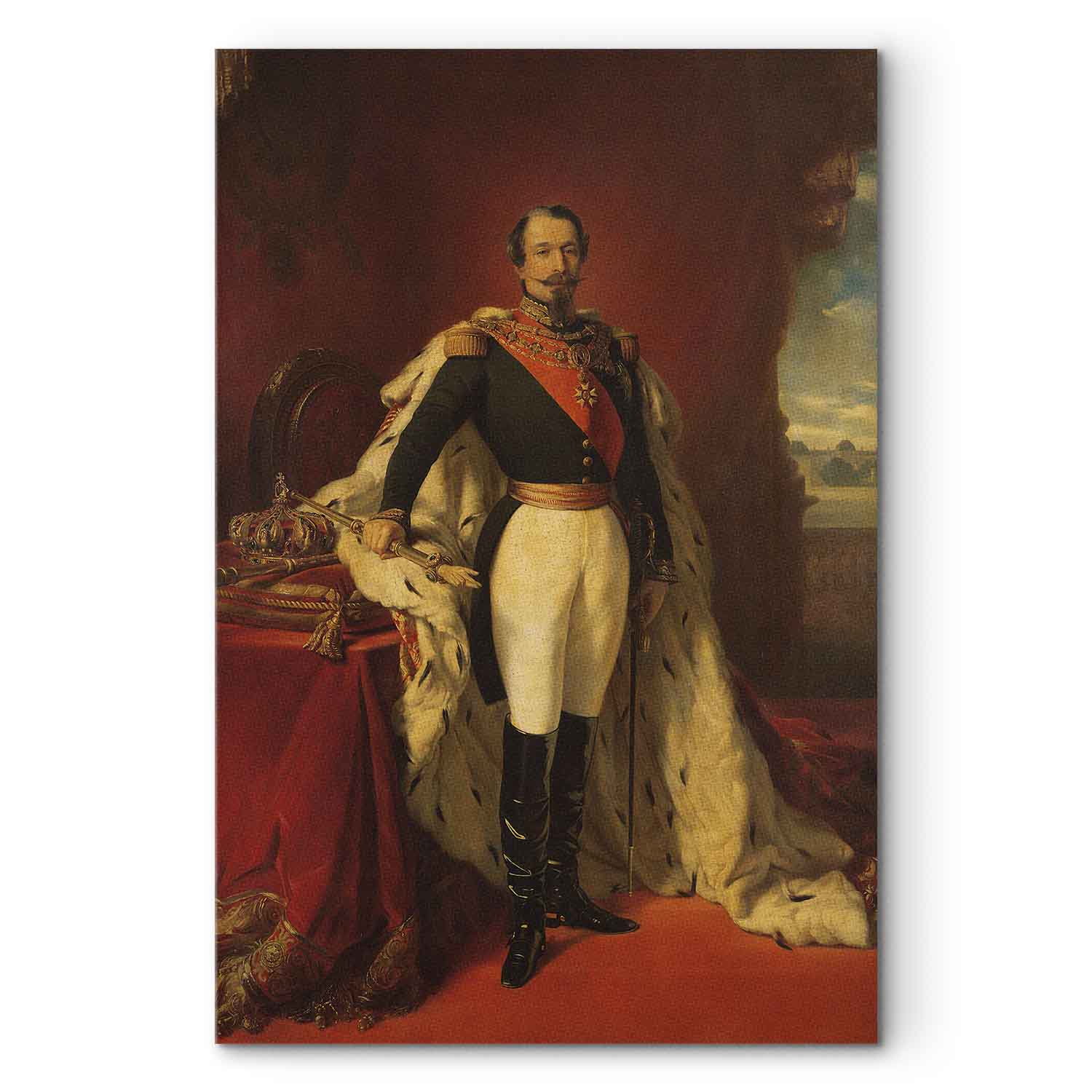 Napoleon III Portrait Classic Canvas Print