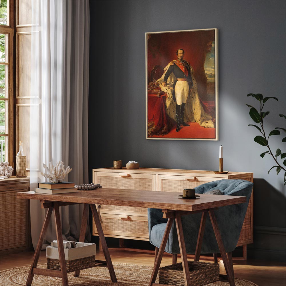 Canvas Print - Napoleon III Portrait