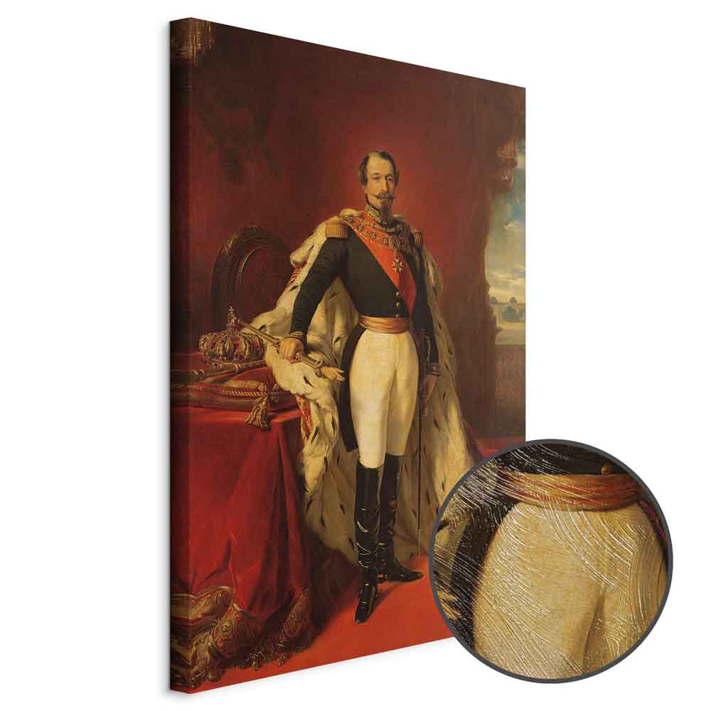 Napoleon III Portrait Classic Canvas Print