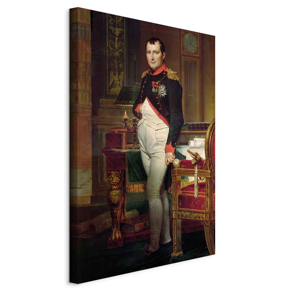 Canvas Print Napoleon Bonaparte (Jacques-Louis David)