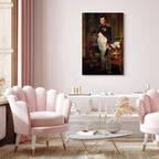 Canvas Print Napoleon Bonaparte (Jacques-Louis David)