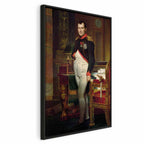 Canvas Print Napoleon Bonaparte (Jacques-Louis David)